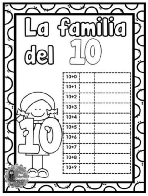 La Decena, el número 10 y la familia del 10